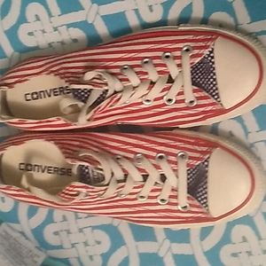 Converse RED WHITE & BLUE UNISEX!